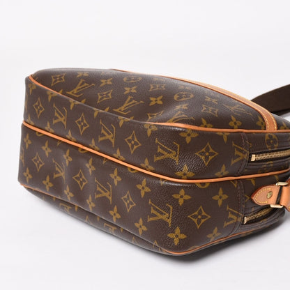 Louis Vuitton Shoulder Bag Reporter PM Monogram Canvas Brown — view 8