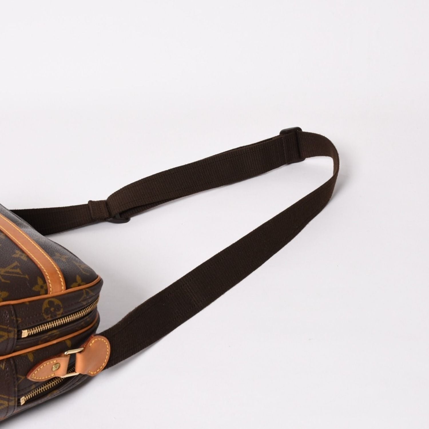 Louis Vuitton Shoulder Bag Reporter PM Monogram Canvas Brown — view 7