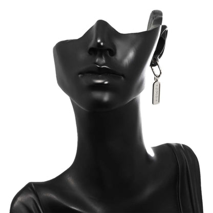 Louis Vuitton Tag Hoop Single Earring 18K White Gold 750 Only One — view 8