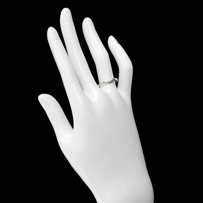 Tiffany & Co Curved Band Ring Platinum — view 6