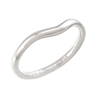 Tiffany & Co Curved Band Ring Platinum — view 4