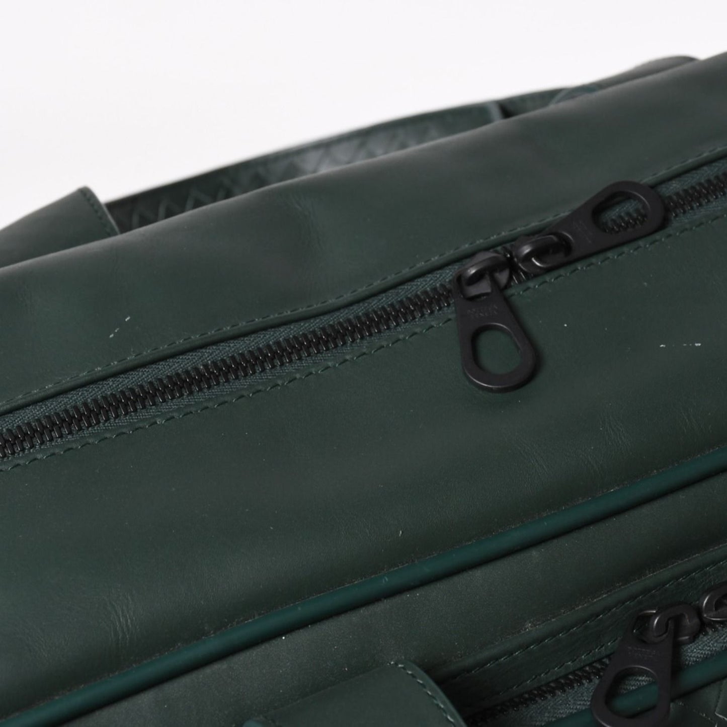 Bottega Veneta Leather Handbag Bag Intrecciato Dark Green — view 6