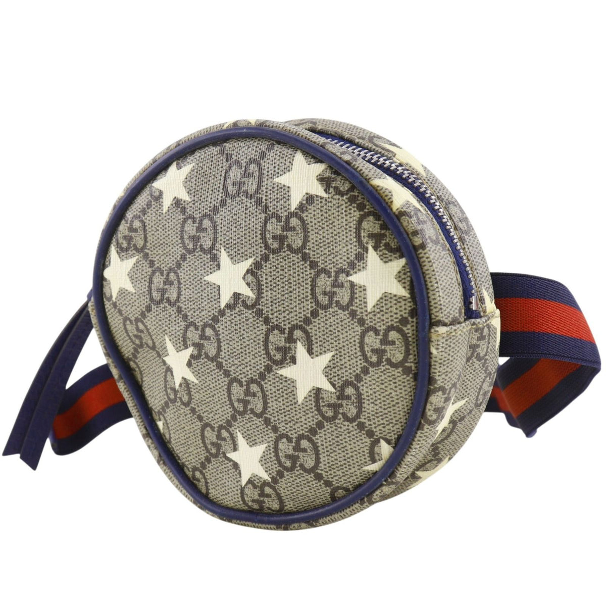 Gucci Children's Star Waist Pouch GG Supreme Canvas Brown — view 2