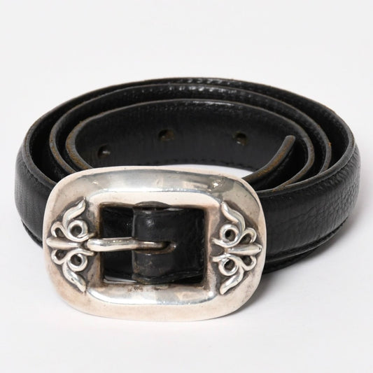 Chrome Hearts 1 Inch Classic Belt Gunslinger 28 Sterling Silver 4