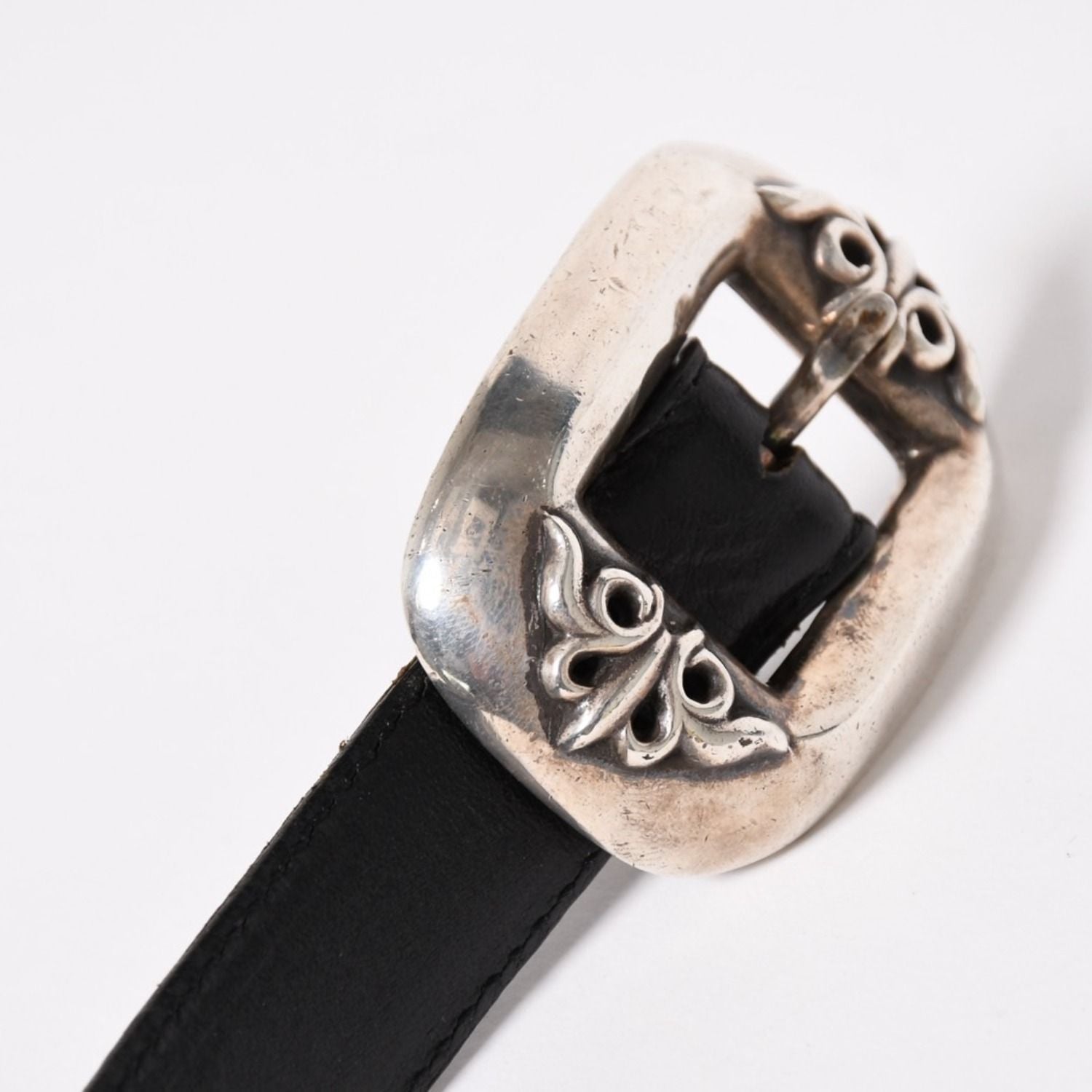 Chrome Hearts 1 Inch Classic Belt Gunslinger 28 Sterling Silver 4 — view 5