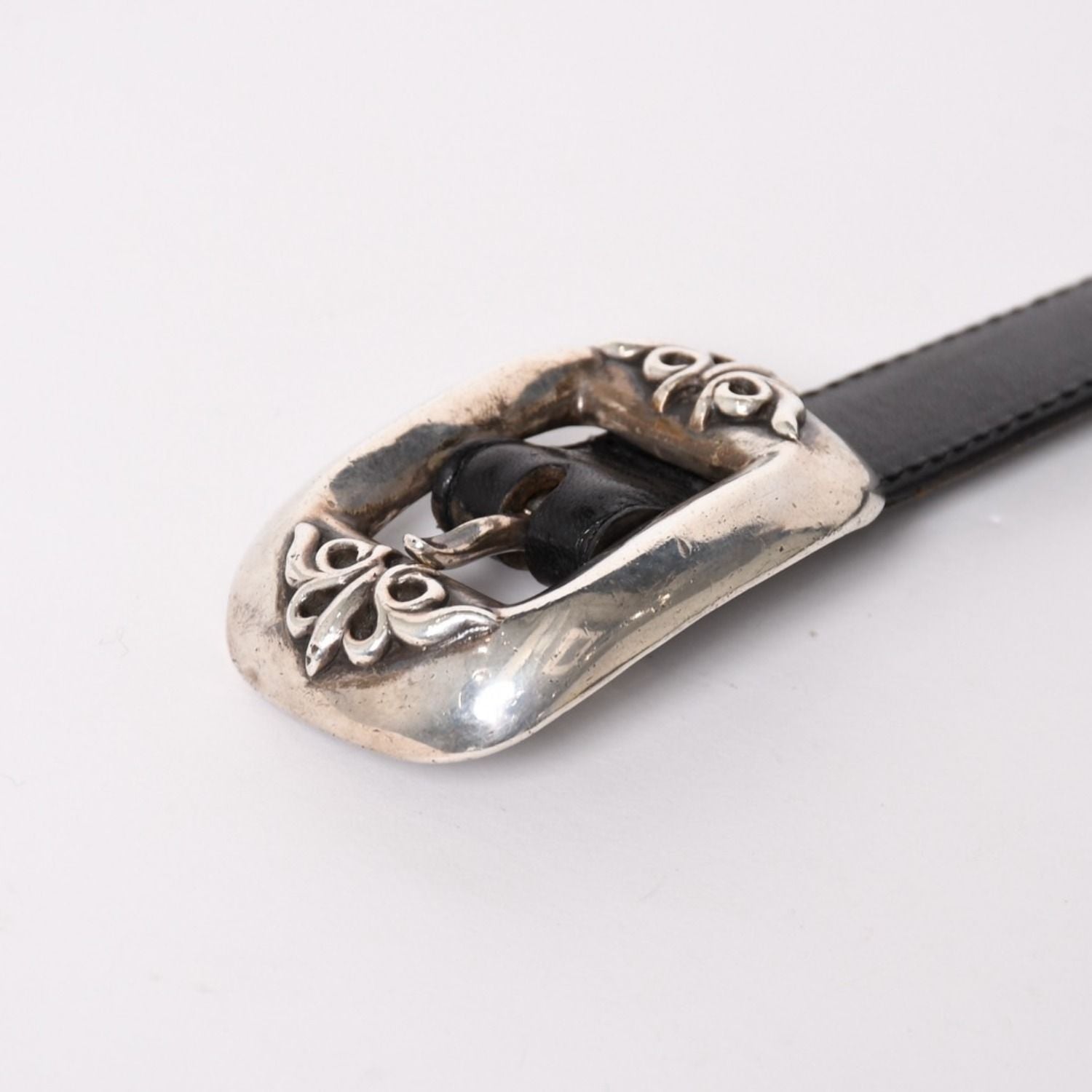 Chrome Hearts 1 Inch Classic Belt Gunslinger 28 Sterling Silver 4 — view 4
