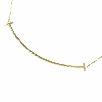 Tiffany & Co T Smile Necklace Large