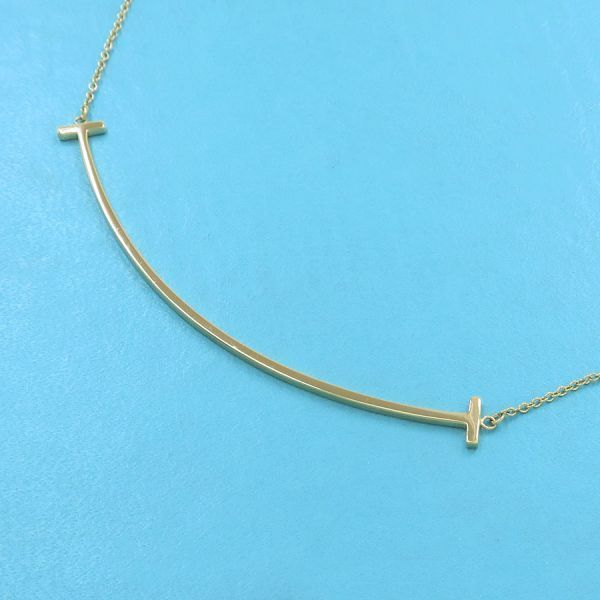 Tiffany & Co T Smile Necklace Large — view 3