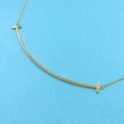 Tiffany & Co T Smile Necklace Large — view 3