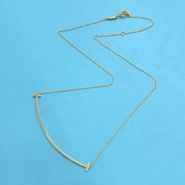 Tiffany & Co T Smile Necklace Large — view 4