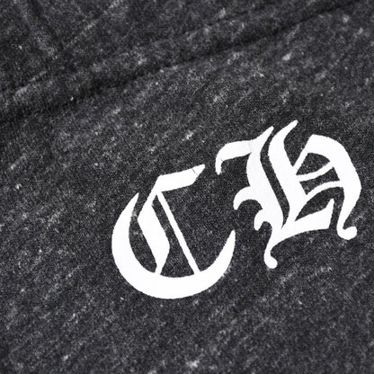 Chrome Hearts Dagger Print Sweatpants CH Logo Scroll Label Dark Gray Jogger — view 5