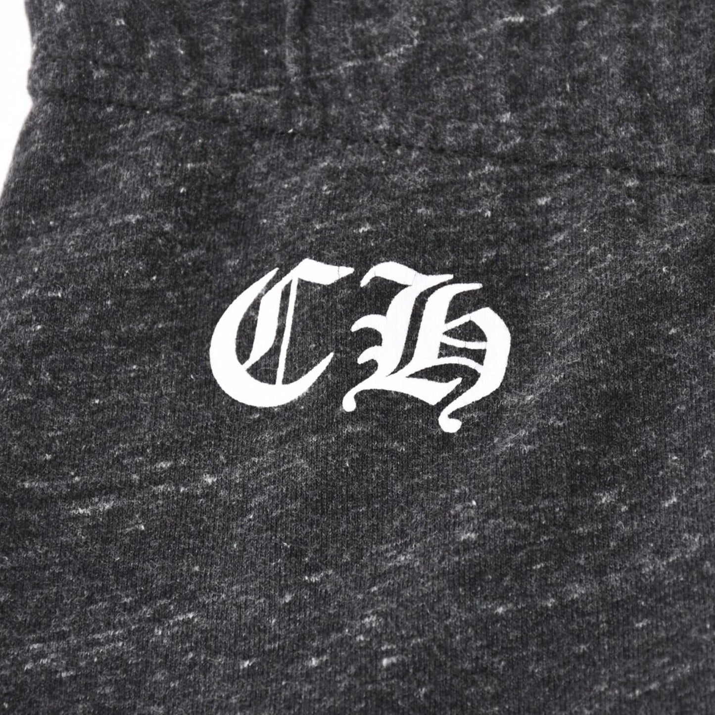 Chrome Hearts Dagger Print Sweatpants CH Logo Scroll Label Dark Gray Jogger — view 4