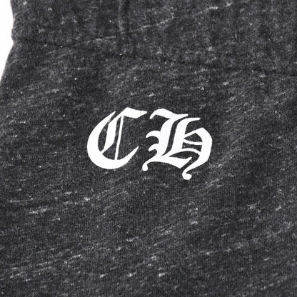 Chrome Hearts Dagger Print Sweatpants CH Logo Scroll Label Dark Gray Jogger — view 4