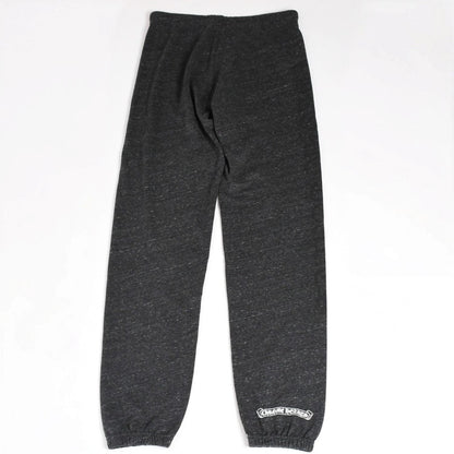 Chrome Hearts Dagger Print Sweatpants CH Logo Scroll Label Dark Gray Jogger — view 2