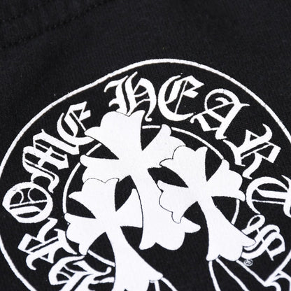 Chrome Hearts Horseshoe Logo Sweatpants CH Cemetery Cross Black Jogger Pants XS — view 6