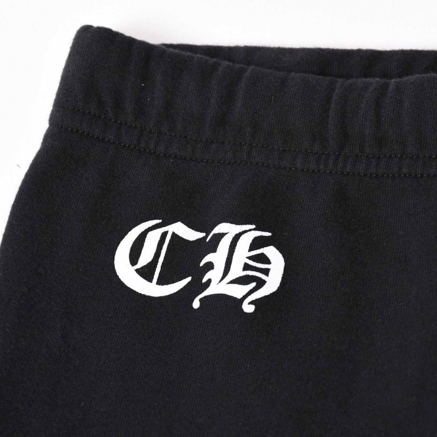 Chrome Hearts Horseshoe Logo Sweatpants CH Cemetery Cross Black Jogger Pants XS — view 4