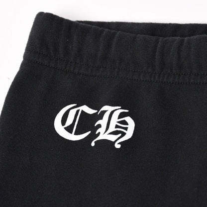 Chrome Hearts Horseshoe Logo Sweatpants CH Cemetery Cross Black Jogger Pants XS — view 4