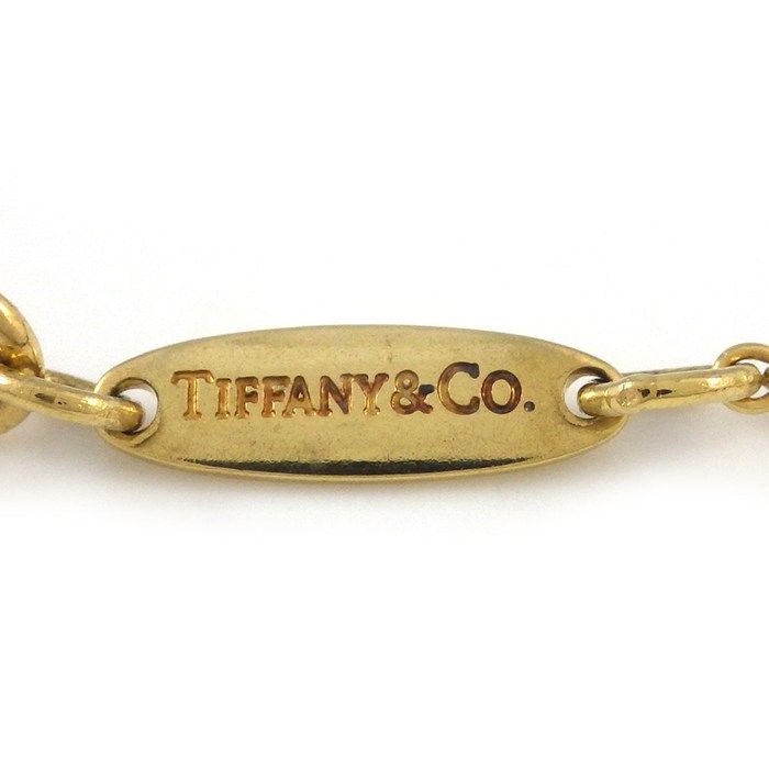 Tiffany & Co Necklace Eternal Circle Nephrite 18K Yellow Gold — view 5