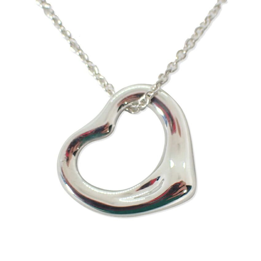 Tiffany & Co 925 Open Heart Pendant