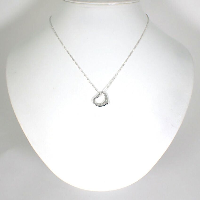 Tiffany & Co 925 Open Heart Pendant — view 2