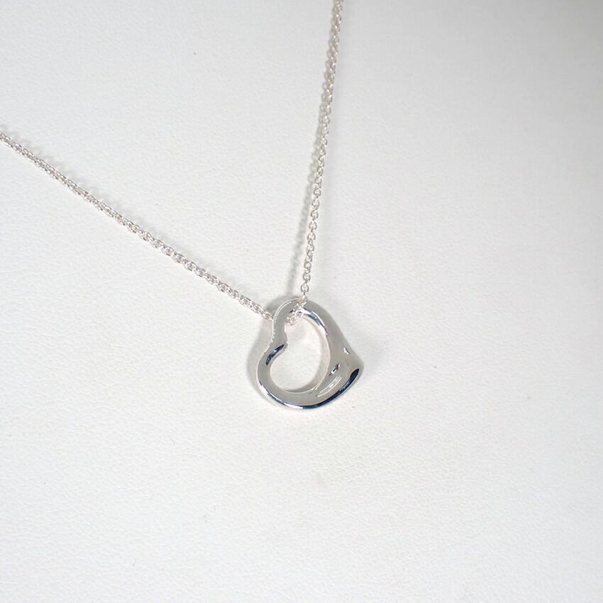 Tiffany & Co 925 Open Heart Pendant — view 3