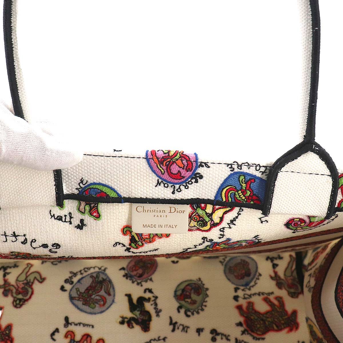 Dior Book Tote Bag Niki de Saint Phalle Canvas — view 7