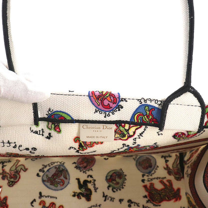 Dior Book Tote Bag Niki de Saint Phalle Canvas — view 7