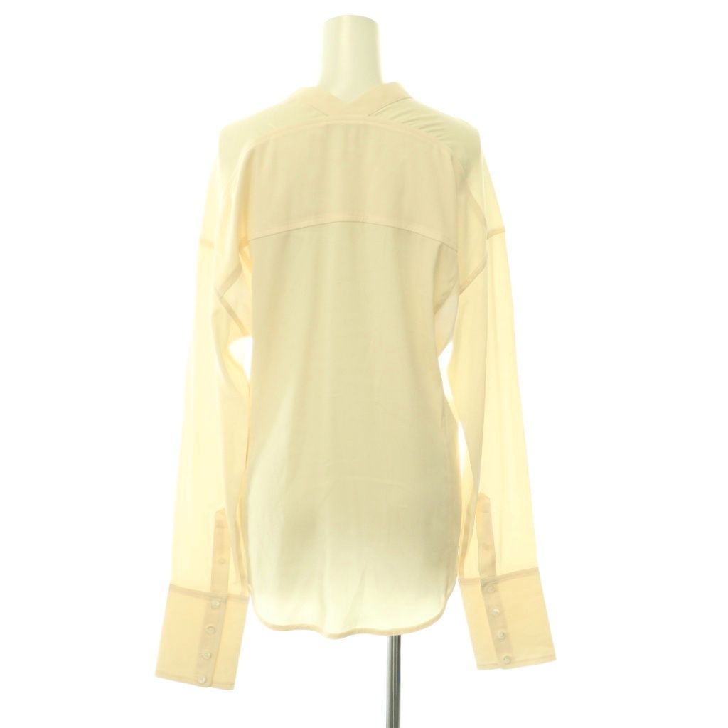 Celine Phoebe Philo Era 2 Silk Neck Button Blouse — view 2
