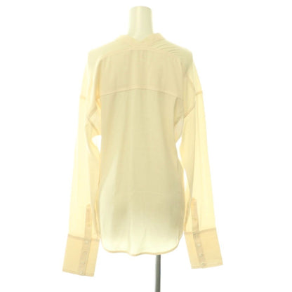 Celine Phoebe Philo Era 2 Silk Neck Button Blouse — view 2
