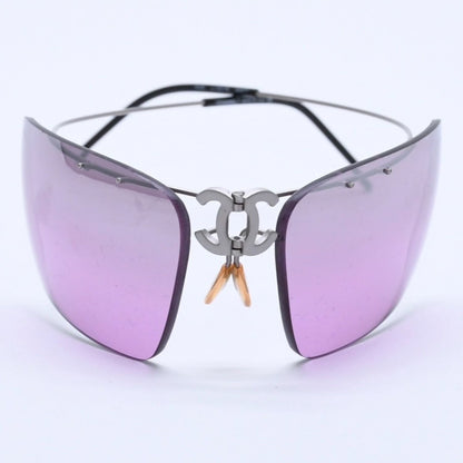 Chanel Folding Front CC Logo Sunglasses 62 17 Purple Lens Eyewear — view 2