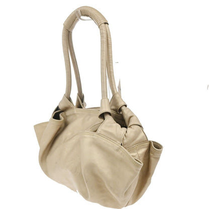 Loewe Nappa Aire Anagram Handbag Gold Leather — view 2