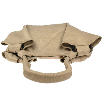 Loewe Nappa Aire Anagram Handbag Gold Leather — view 4