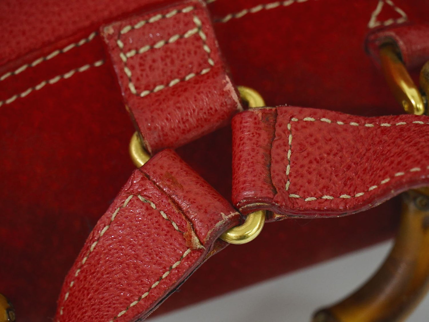 Gucci Bamboo Mini Backpack Suede Leather — view 5