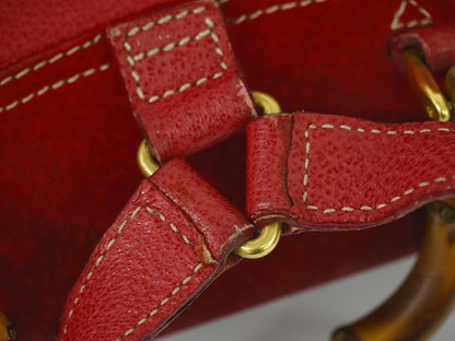 Gucci Bamboo Mini Backpack Suede Leather — view 5
