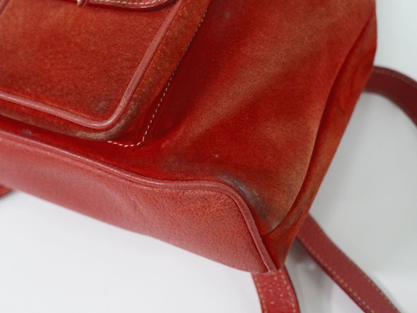 Gucci Bamboo Mini Backpack Suede Leather — view 7