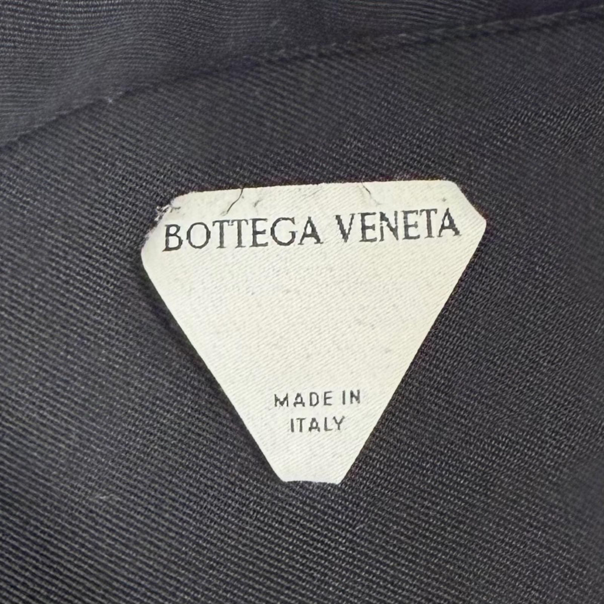 Bottega Veneta Wool Twill Shirt Long Sleeve Black 44 — view 6