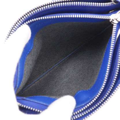 Celine Trio Small Lambskin Blue Shoulder Bag — view 7