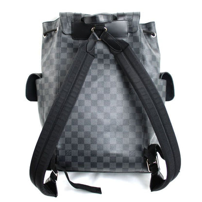 Louis Vuitton Christopher PM Backpack Damier Graphite Black — view 2