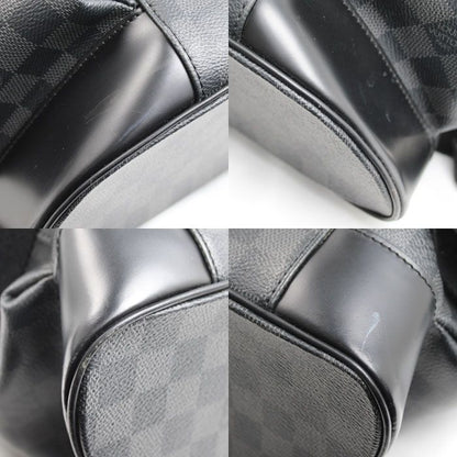 Louis Vuitton Christopher PM Backpack Damier Graphite Black — view 5