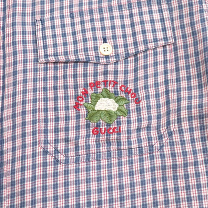 Gucci Short Sleeve Shirt 46 Mon Petit Chou Check — view 5