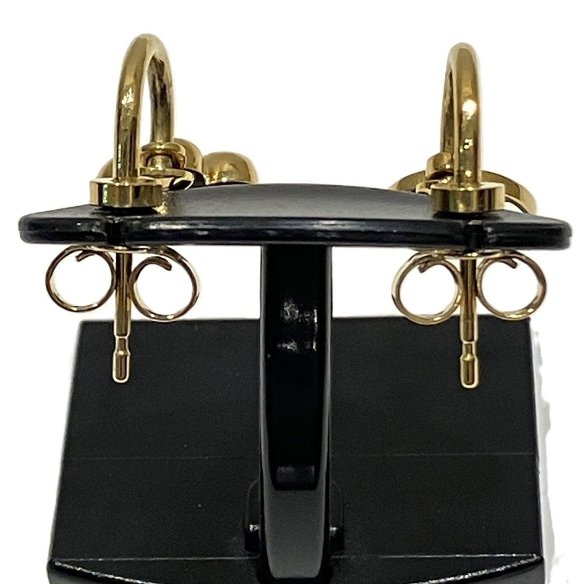 Louis Vuitton Book le Doreil Blue Mining Earrings Brass — view 3