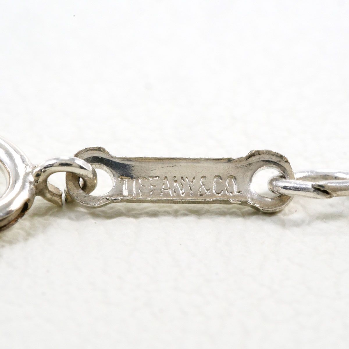 Tiffany & Co Open Heart 925 Sterling Silver Necklace 38 — view 4