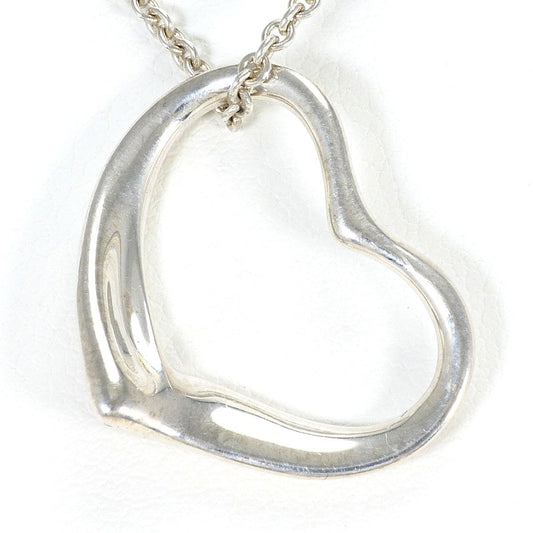 Tiffany & Co Open Heart 925 Sterling Silver Necklace 38