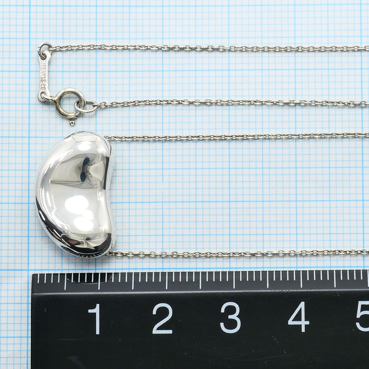Tiffany & Co Bean 925 Sterling Silver Necklace 41 — view 5