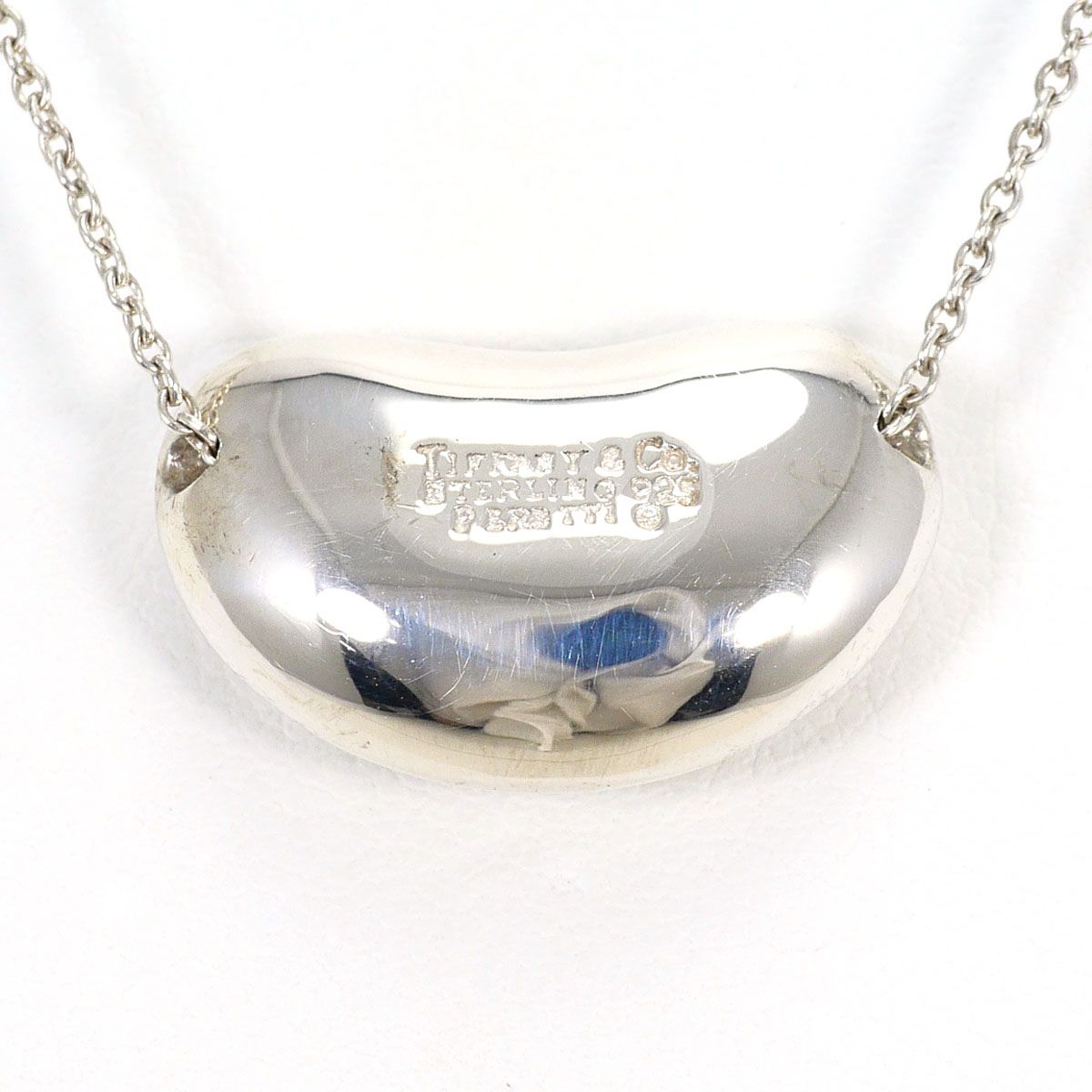 Tiffany & Co Bean 925 Sterling Silver Necklace 41 — view 3