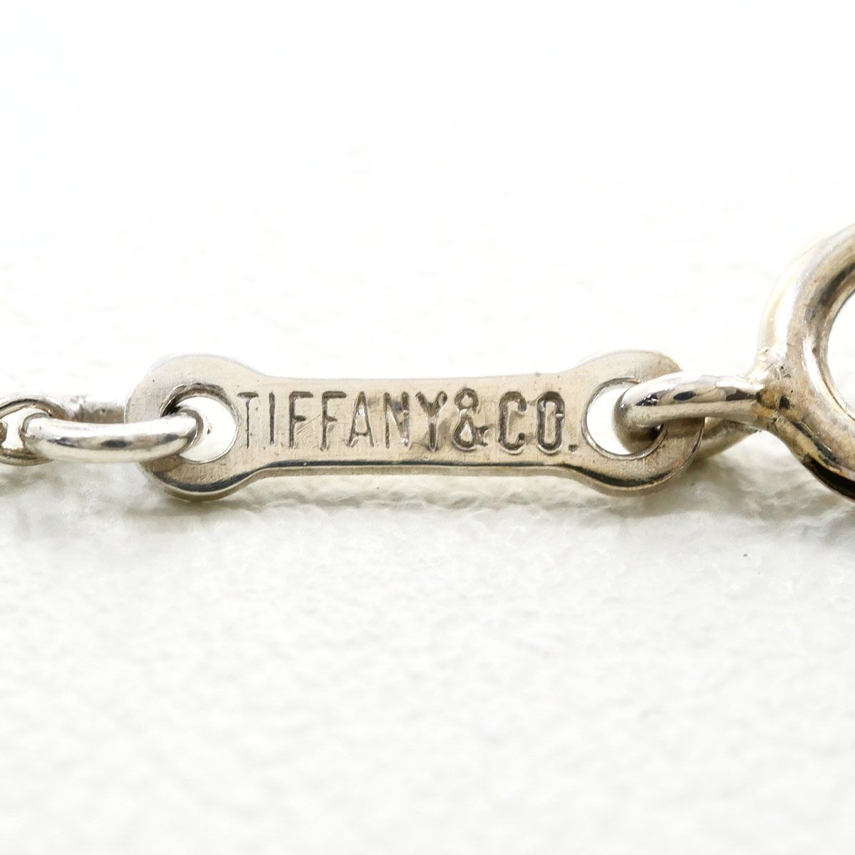Tiffany & Co Bean 925 Sterling Silver Necklace 41 — view 4