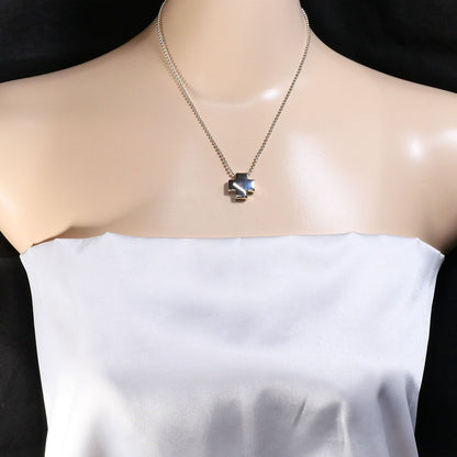 Tiffany & Co Roman Cross 925 Sterling Silver Necklace 40 — view 6