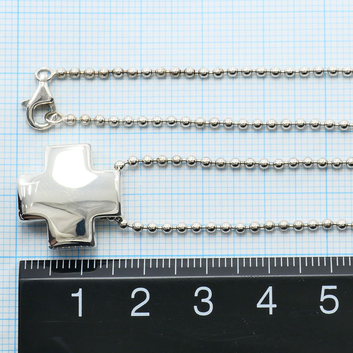 Tiffany & Co Roman Cross 925 Sterling Silver Necklace 40 — view 5