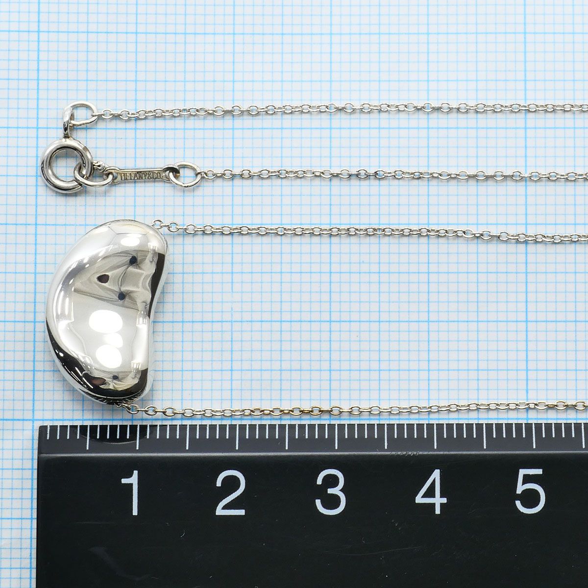 Tiffany & Co Bean 925 Sterling Silver Necklace 43 — view 5