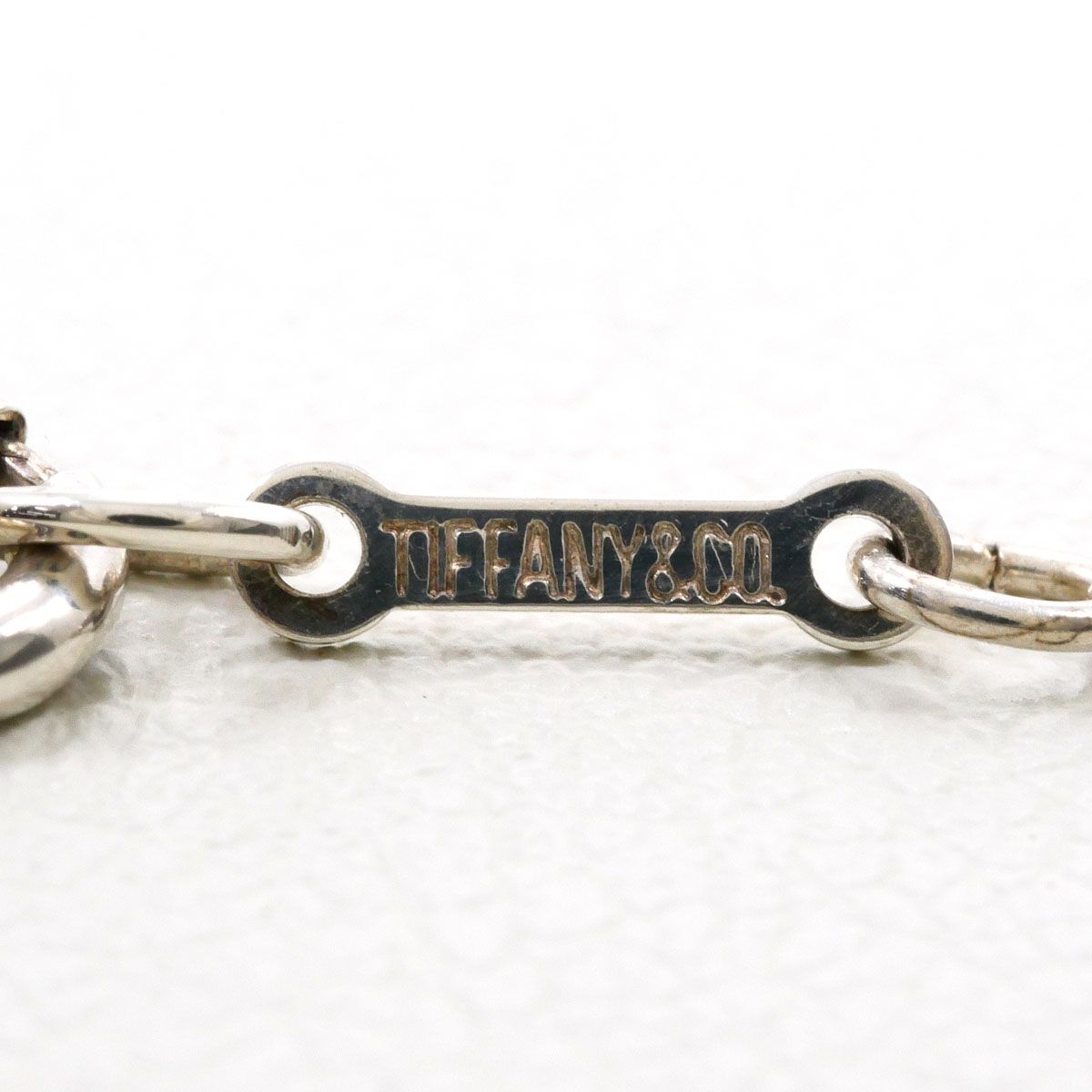 Tiffany & Co Bean 925 Sterling Silver Necklace 43 — view 4